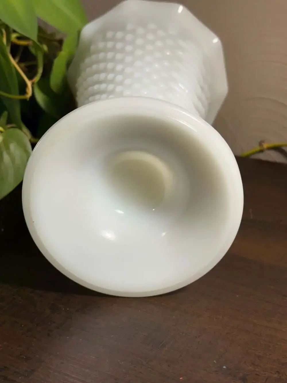 Anchor Hocking Milk White Glass 9 1/2